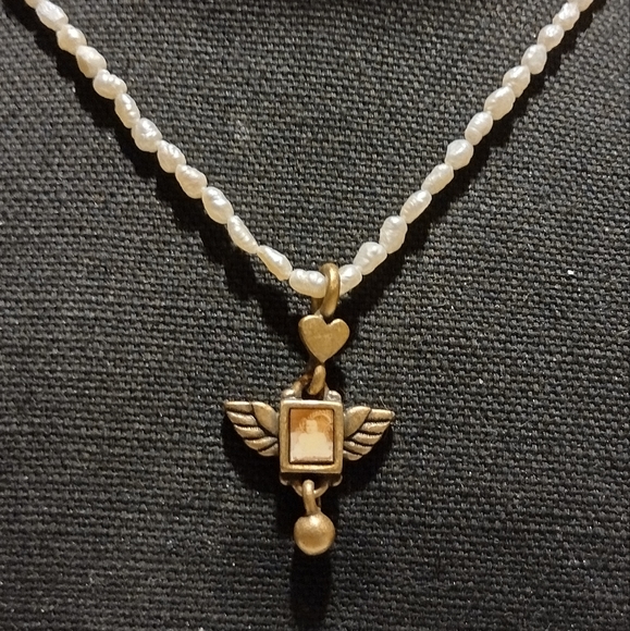 Real freshwater pearl GUESS necklace - Picture 13 of 16